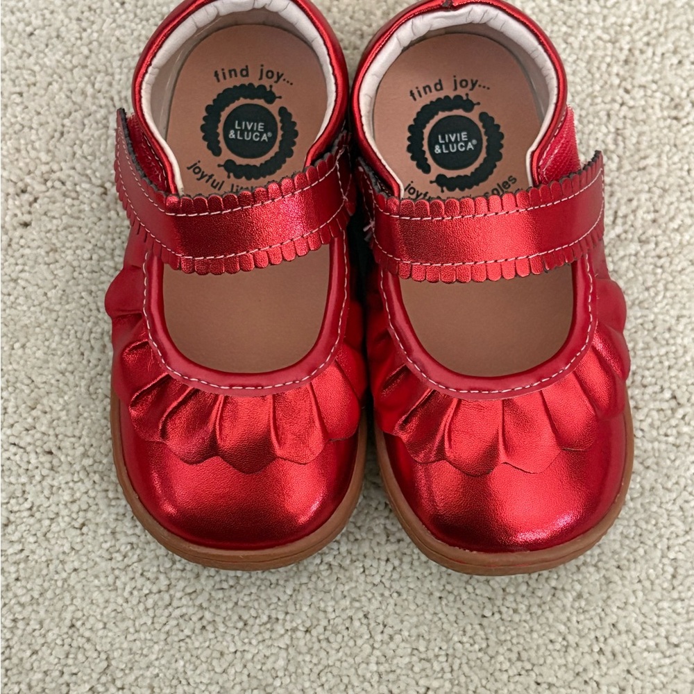 Livie & Luca Shiny Red Dress Shoes